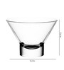 Piased 370ml X Glass (Set of 6) Dinner Bowl