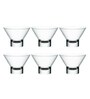 Piased 370ml X Glass (Set of 6) Dinner Bowl