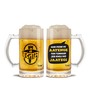 600 ML Slogan Beer Mugs Set of 2