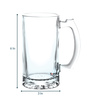 600 ML Slogan Beer Mugs Set of 2