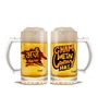 600 ML Slogan Beer Mugs Set of 2