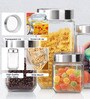Glass Containers for Kitchen 750ml| Set of 2