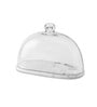 Ovaled White 0 Cloche with Marble Base