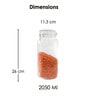 Glass Jars for Kitchen 2100ml