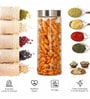 Glass Jars for Kitchen 1500ml| Pack of 2