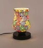 Glass Multicolor Table Lamp