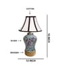 Glass Multicolor Table Lamp