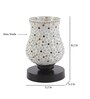 Glass Multicolor Table Lamp