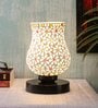 Glass Multicolor Table Lamp