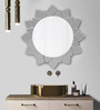 Grey Glass Commercial Decorative Mirror
