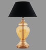 Irene Customized Cotton Fabric Shade Night Lamp With Metal & Glass Base