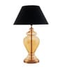 Irene Customized Cotton Fabric Shade Night Lamp With Metal & Glass Base