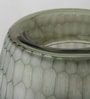 Grey Harmony Hex Big Glass Vase