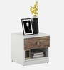 Glaze Bedside Table in Gloss Finish with Drawer