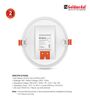 Glazz Round 6 Watt (Pack of 2) LED Ceiling Panel Light