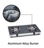 Glen 1020GT 2 Burner Gas Stove with Glass Top
