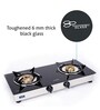 Glen ISI LPG 2 Burner Gas Stove 1020 GT Junior Brass Burners