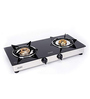 Glen ISI LPG 2 Burner Gas Stove 1020 GT Junior Brass Burners