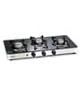 Glen 1033 GTAI 3 Burner Gas Stove with Glass Top