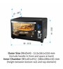 Glen 33L SA 5033 Oven Toaster Grill Digital