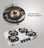 Glen 1045 4 Brass Burner Stainless Steel Gas Stove with High Flame Auto Ignition