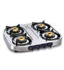 Glen 1044 SS BB 4 Burner Gas Stove with Modern Soft Looks