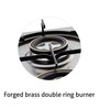 Glen 4 Burner Stainless Steel Built in Hob 1061 DB TR