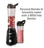 Electric Personal Blender 200W 0.6 Litres BPA free Bottle with carry handle