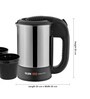 Glen 500 ML 1000W  Electric Kettle (Model No:SA-9013)