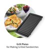 Glen 750W Electric Multi Snack Maker with 3 sets of Sandwich, Grill & Waffle