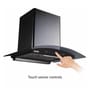 Glen 6060 BL AC 60cm 1200 M3/H Auto Clean Chimney with Motion Sensor Airflow
