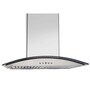Glen CH6071SX60XBFLTW 60cm 1000m3h Wall Mounted Chimney