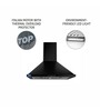 Glen Electric 6054 BL60DX 60cm 1250 m3/h Kitchen Pyramid Chimney