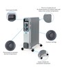 Glen Electric Oil Filled Radiator (OFR) Room Heater With 11 Fins (HA7011OR11)