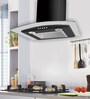 Glen 6071 1000 M3/H Black EX Kitchen Chimney with Baffle Filter