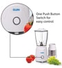 Glen SA4045BG Mini Blender & Grinder 350 W Mixer Grinder (2 Jars, White)