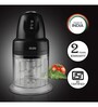 Glen Vegetable Mini Chopper 4043 Turbo Black 2 Blades