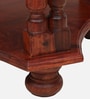 Glenmore Sheesham Wood End Table In Honey Oak Finish