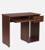 Glenn Computer Table in Burma Teak Finish