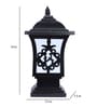 Gleonis Black Aluminium Gate Light  | B22 holder | without Bulb |  Eliante