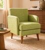 Glider Arm Chair In Green Colour