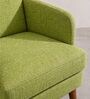 Glider Arm Chair In Green Colour