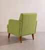 Glider Arm Chair In Green Colour