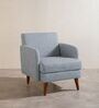 Glider Arm Chair In Grey Colour