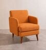 Glider Arm Chair In Orange Colour