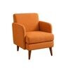 Glider Arm Chair In Orange Colour