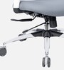 Glider Breathable Mesh Ergonomic Chair in Grey Colour with headrest