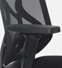 Glider Breathable Mesh Ergonomic Chair in Black Colour