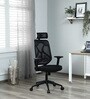 Glider Breathable Mesh Ergonomic Chair in Black Colour