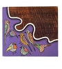 Glimpse Multicolour Wood Unframed Wildlife Art Panel Set of 3